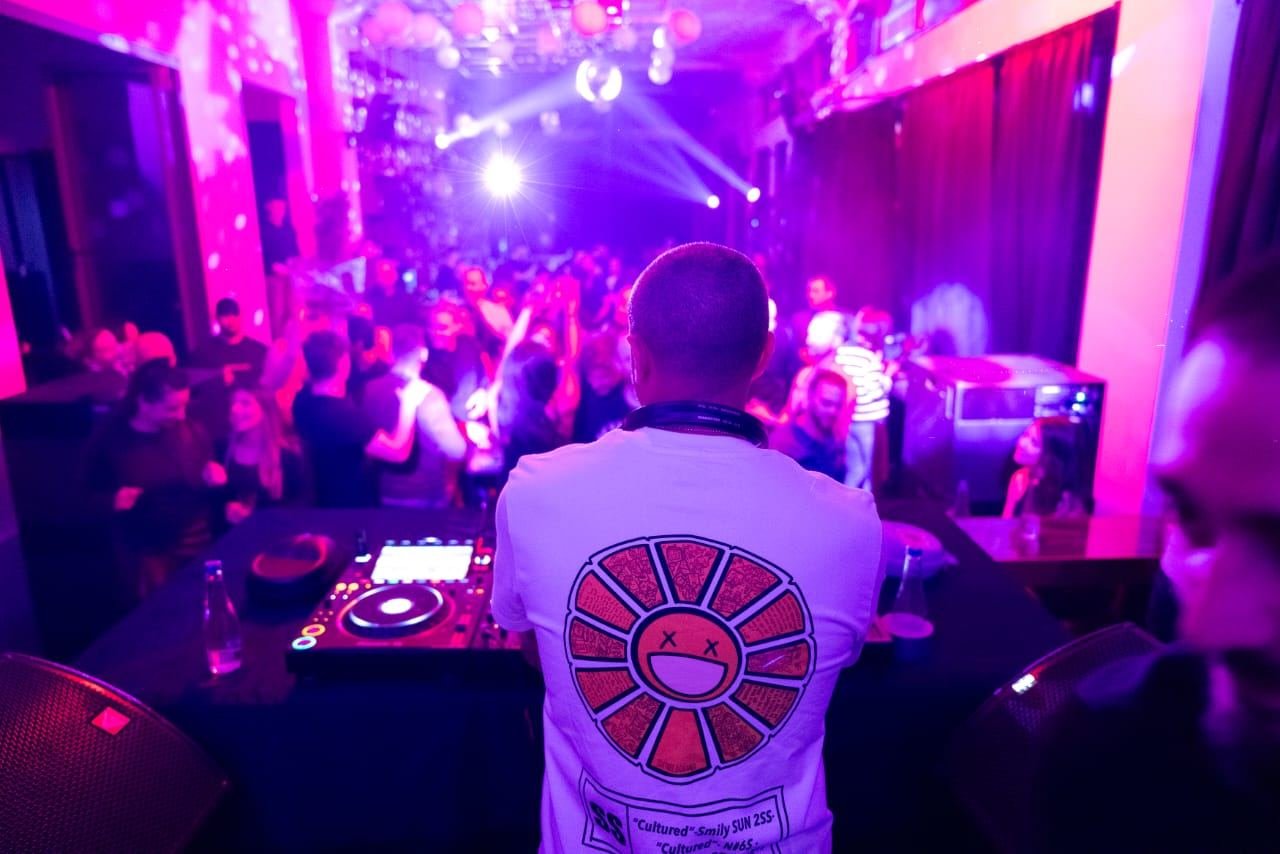 Cultured Apparel lookbook — Dubai club night, worn in the wild