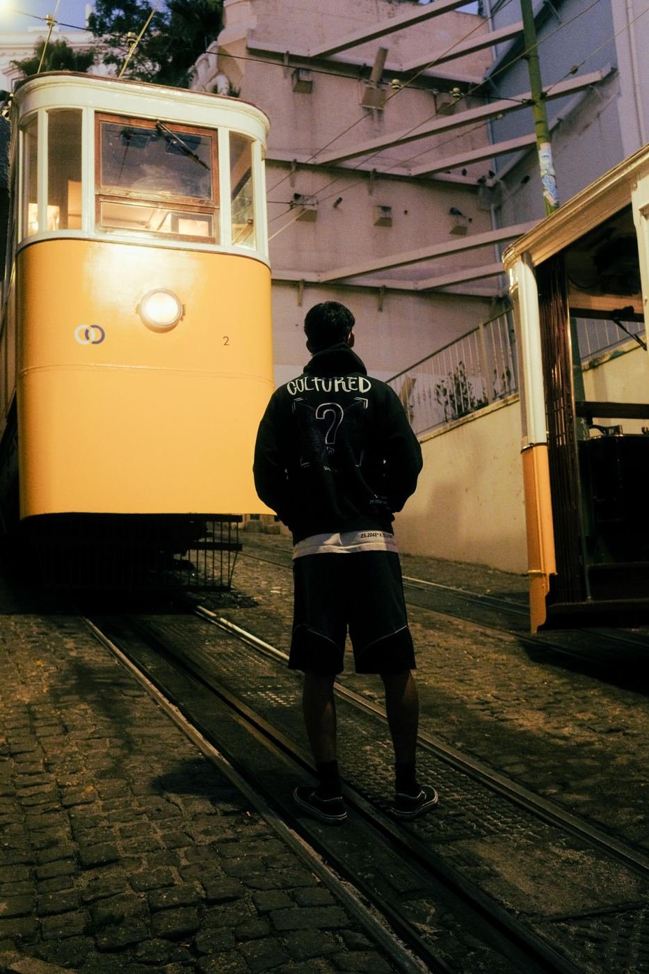 Cultured Apparel lookbook — Lisbon tram, Summer Archive on the road